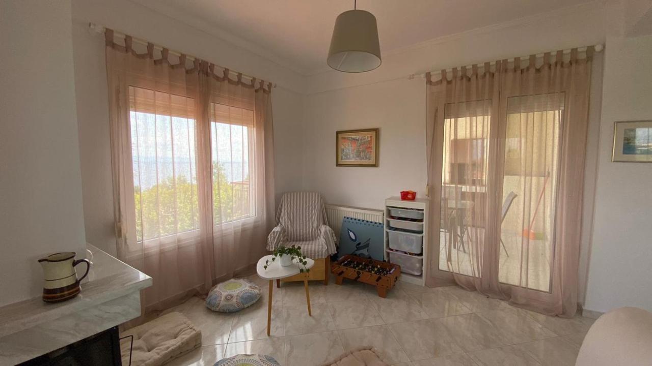 Amazing Sea View Loft, Afytos Apartment Екстериор снимка